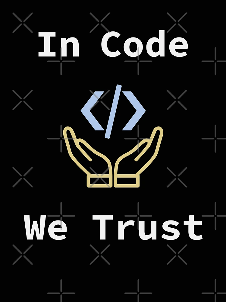 Thumbnail 4 of 4, Relaxed T-Shirt, In Code We Trust, Source Code, Software Engineer, Computer Science, Web Code, Web, WWW, Programming Humor, HTML Tag designed and sold by Max-Wear.