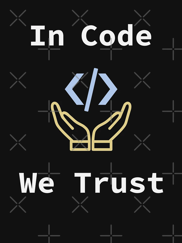 Thumbnail 6 of 6, Premium Oversized Sweatshirt, In Code We Trust, Source Code, Software Engineer, Computer Science, Web Code, Web, WWW, Programming Humor, HTML Tag designed and sold by Max-Wear.
