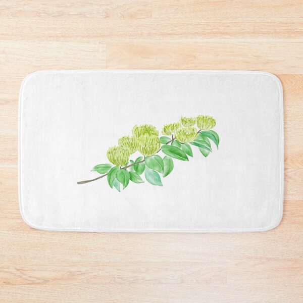 Item preview, Watercolor Illustration of Wild Honeysuckle (Lonicera confusa) designed and sold by iswenyi.