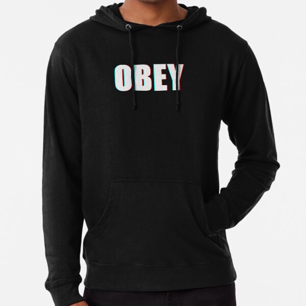 black obey sweater