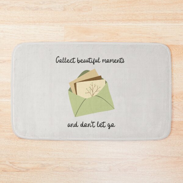 Item preview, Collect Beautiful Moments And Don't Let Go Cute Pastel Envelpe Print designed and sold by zedonee.