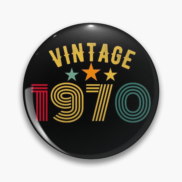 Item preview, Vintage 1970 Birthday design designed and sold by PlusAdore.