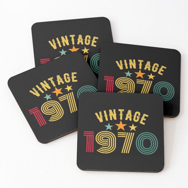Item preview, Vintage 1970 Birthday design designed and sold by PlusAdore.