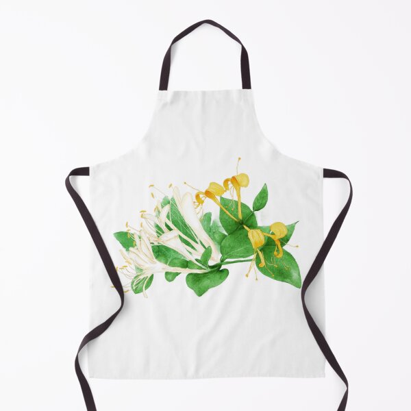 Item preview, Watercolor Illustration of Golden-and-silver Honeysuckle (Lonicera japonica Thunb) designed and sold by iswenyi.