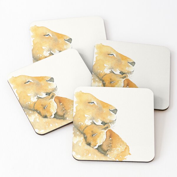 Item preview, Lioness and Cub designed and sold by VeronArtLab.