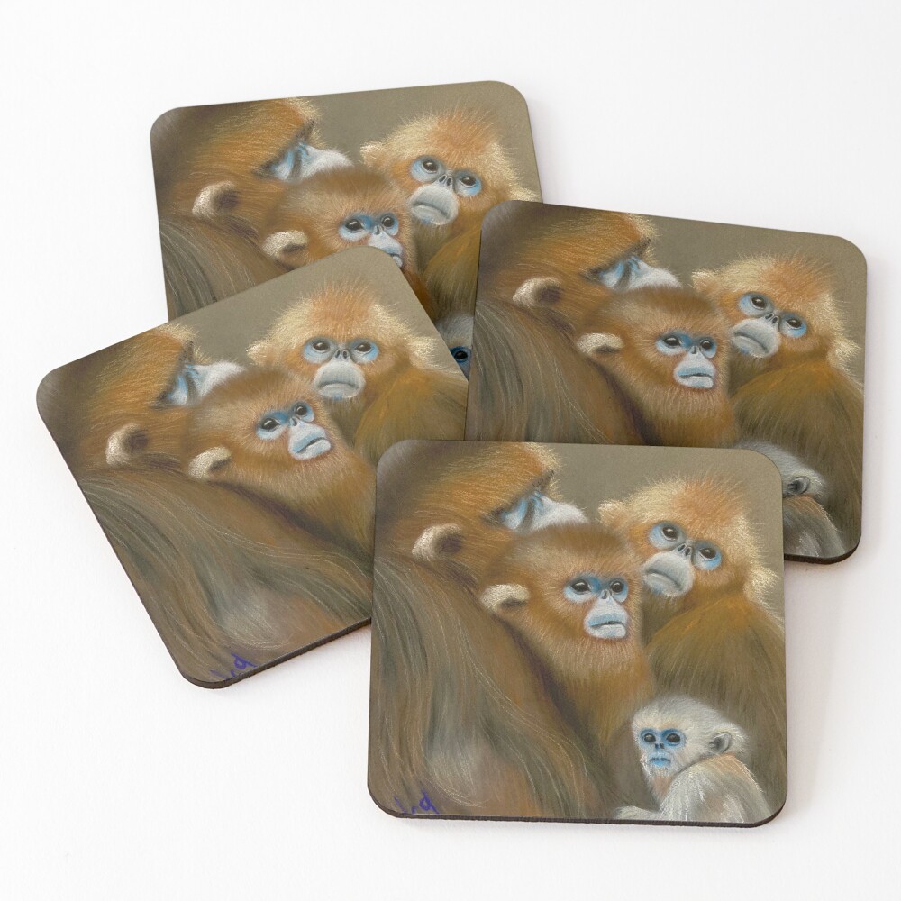Item preview, Coasters (Set of 4) designed and sold by byolca.