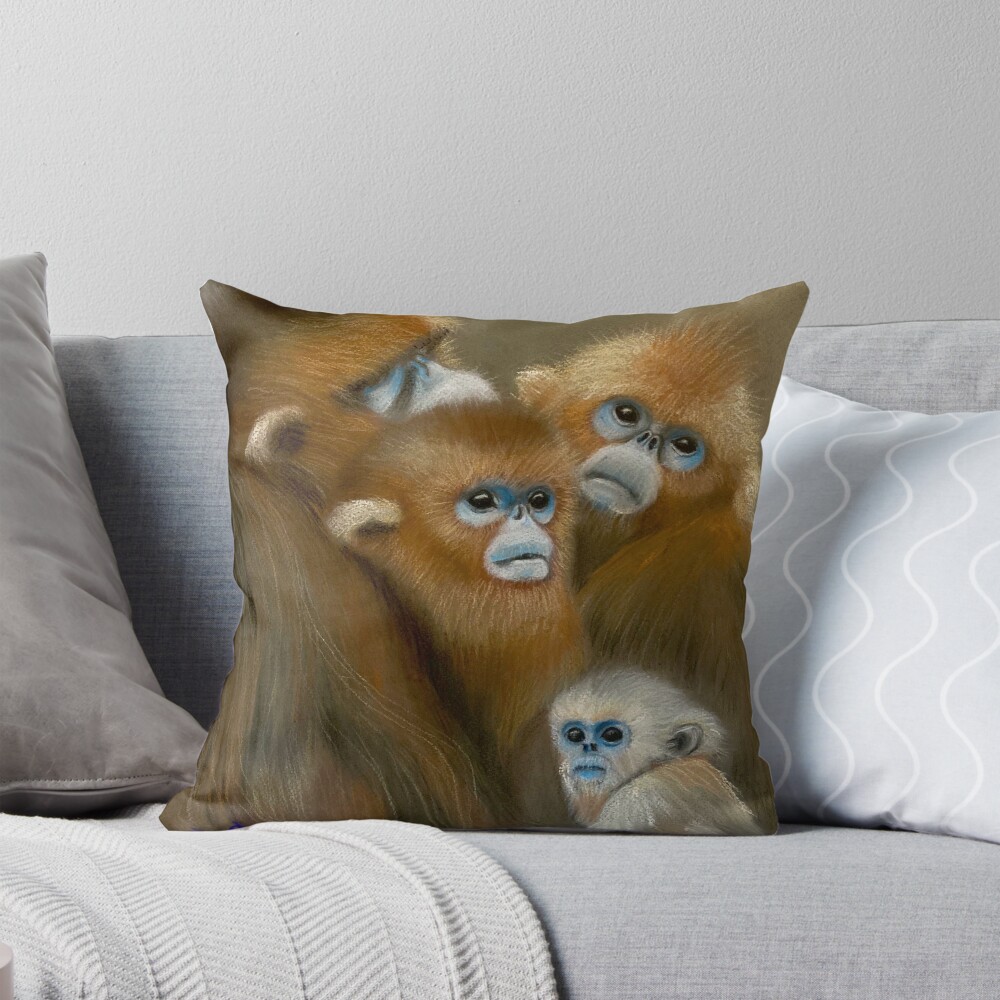Item preview, Throw Pillow designed and sold by byolca.