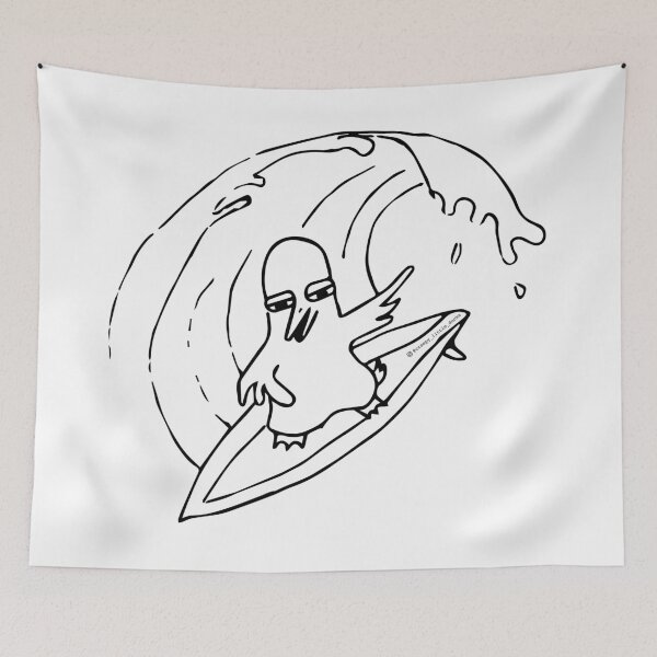 Item preview, Surf designed and sold by CreepyLilDucks.