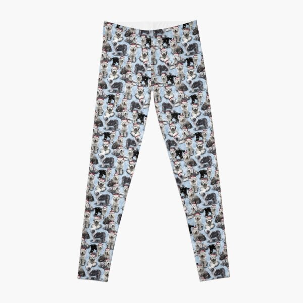 The Christmas Old English Sheepdog Leggings