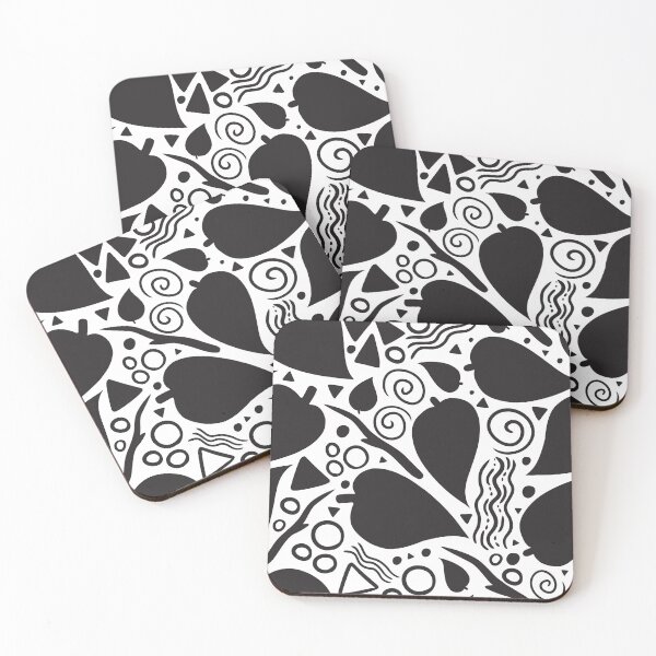 Artikelvorschau, Leaf Doodle Seamless Surface Pattern Design entworfen und verkauft von ZaryaKiqo.