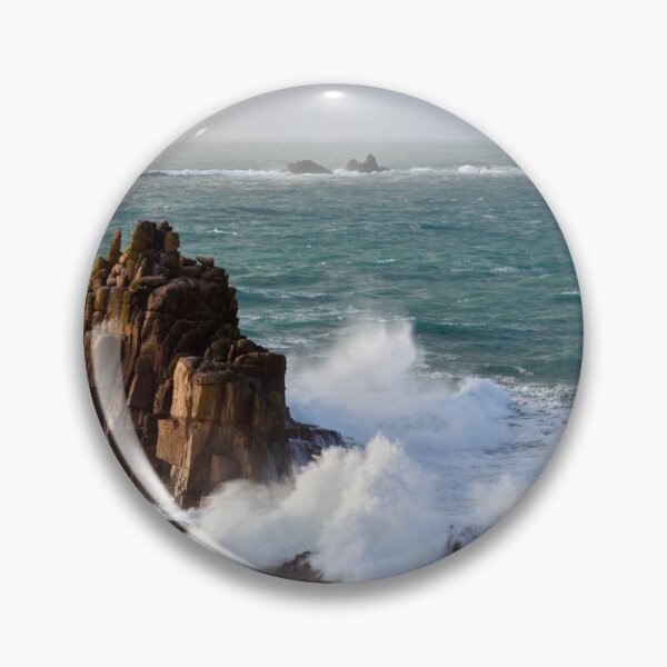 Item preview, Towards Longships Lighthouse (Land's End) designed and sold by bitm2007.