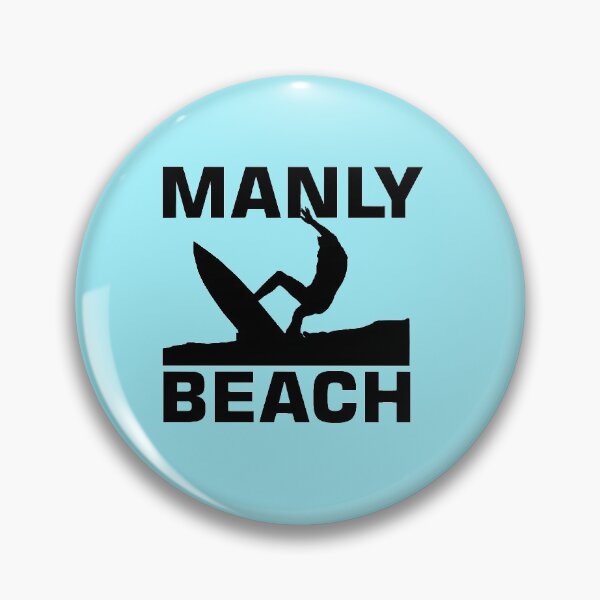 Item preview, Manly Beach Surfer Silhouette designed and sold by Trace1234.