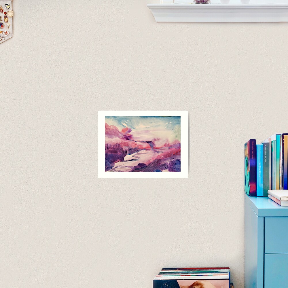 Pink Clouds Art Print