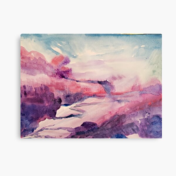 Pink Clouds Metal Print