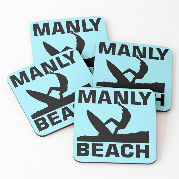 Item preview, Manly Beach Surfer Silhouette designed and sold by Trace1234.