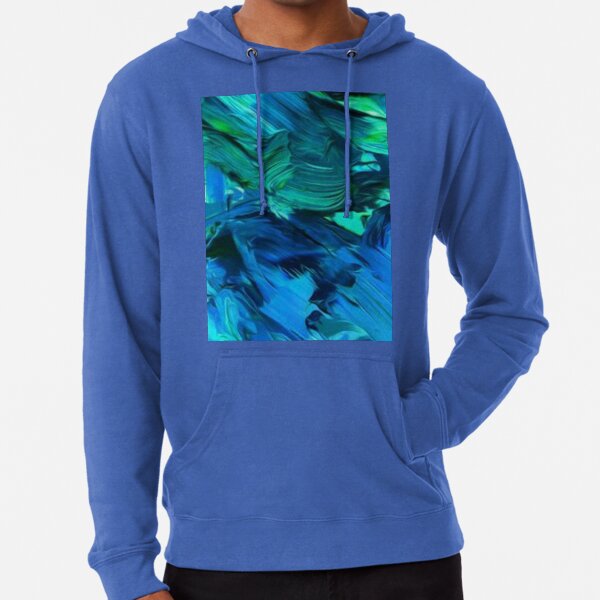 PAINT TEXTURE PATTERN Lightweight Hoodie