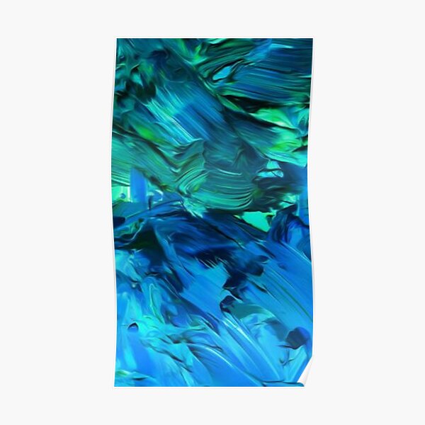 PAINT TEXTURE PATTERN Poster