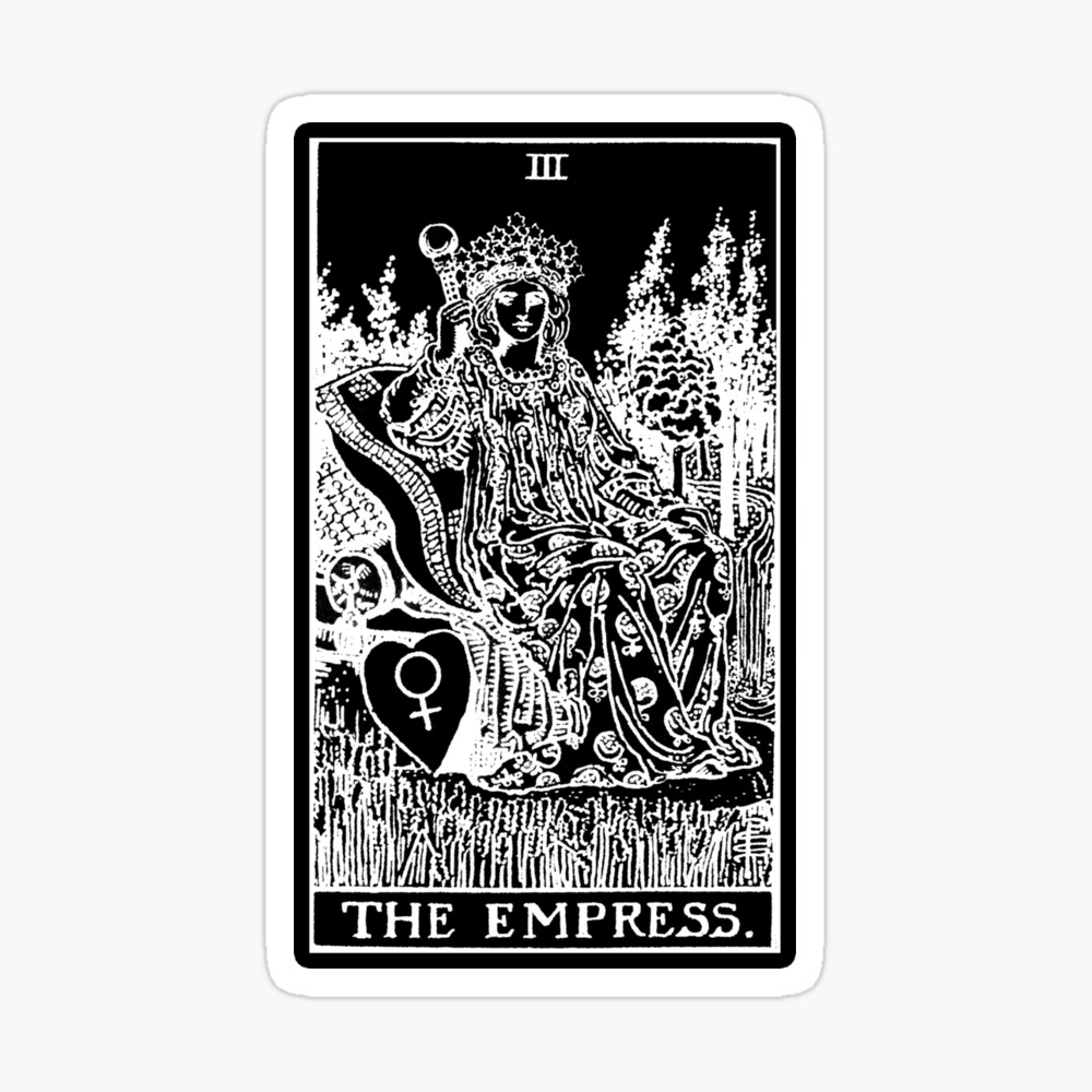 The Empress A3 Tarot Poster Prints Wall Hangings Wall Décor etna.com.pe