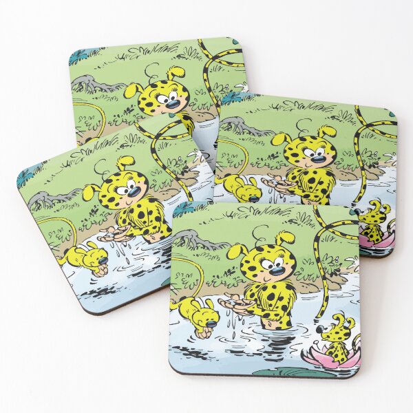 Artikelvorschau, Marsupilami-Familie beim Baden entworfen und verkauft von Hubashop.