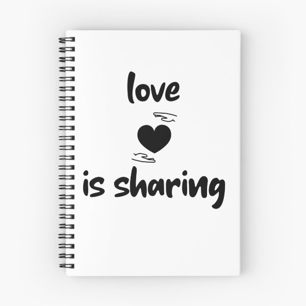Item preview, Love is sharing designed and sold by Luccianos.