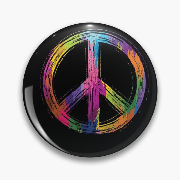 Item preview, Colorful Watercolor Peace Logo Sign For Unity Of All Human designed and sold by shirti.