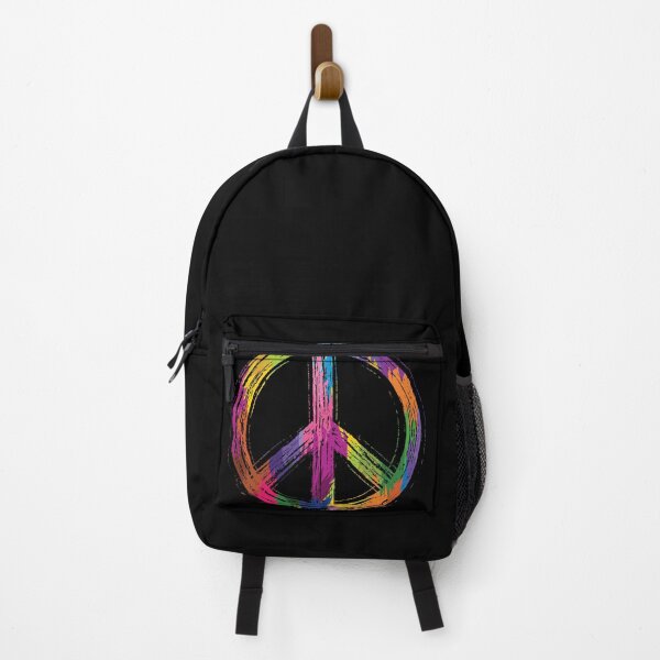 Item preview, Colorful Watercolor Peace Logo Sign For Unity Of All Human designed and sold by shirti.
