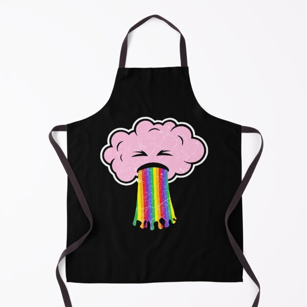 Item preview, Funny cloud pukes a rainbow designed and sold by Mila1946.