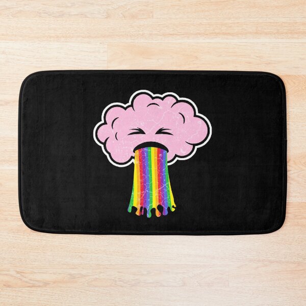 Item preview, Funny cloud pukes a rainbow designed and sold by Mila1946.