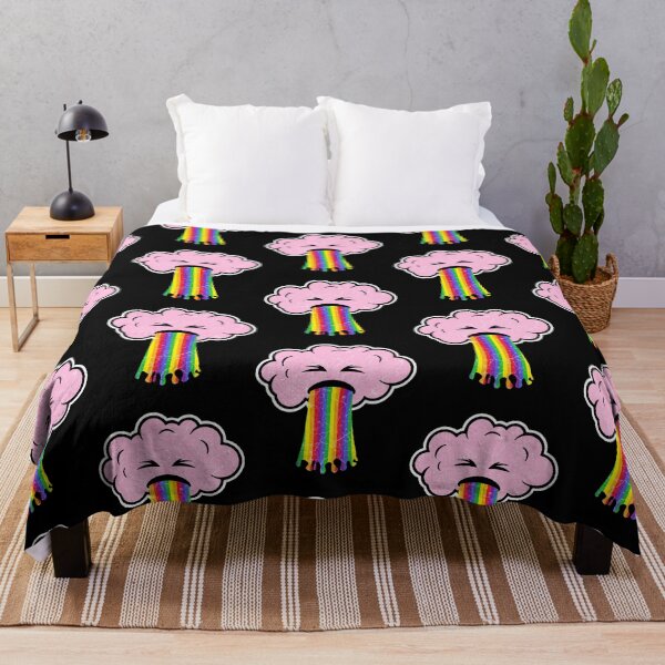 Item preview, Funny cloud pukes a rainbow designed and sold by Mila1946.