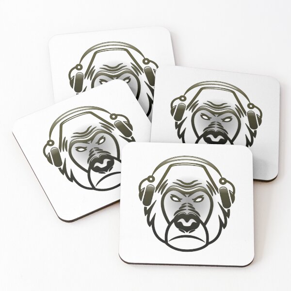 Item preview, Gorilla With Headset designed and sold by aliisik.