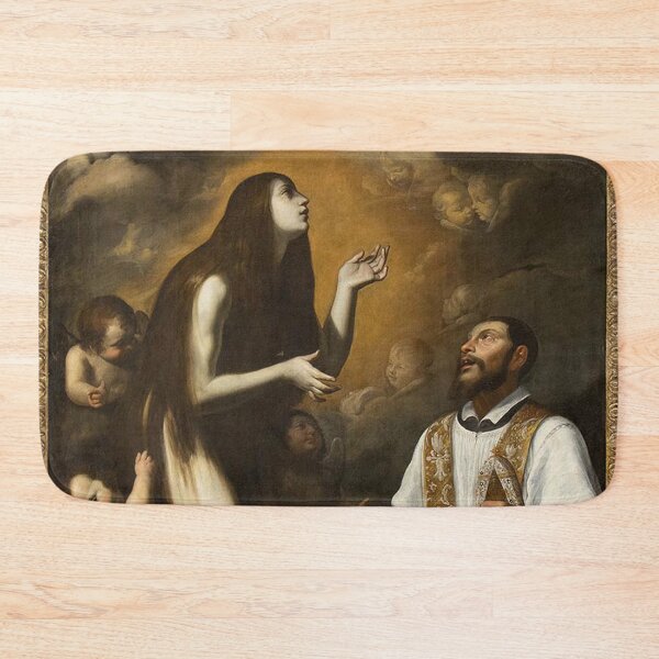 Item preview, Mary Magdalene vintage painting designed and sold by Vintage Designs +.