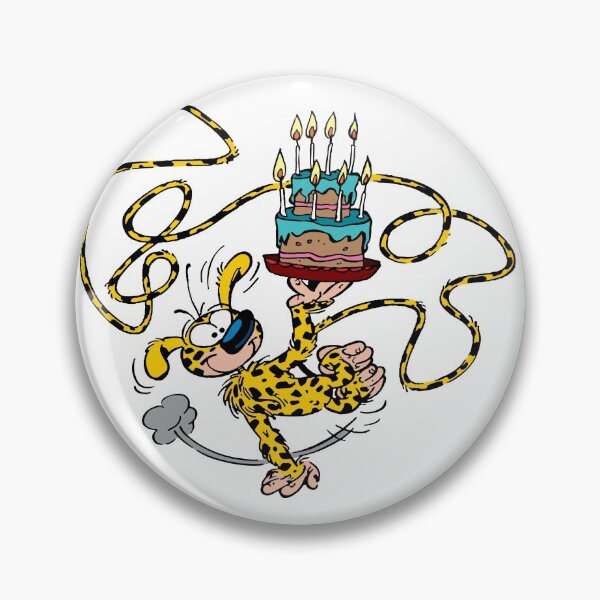 Artikelvorschau, Marsupilami-Geburtstagskuchen entworfen und verkauft von Hubashop.