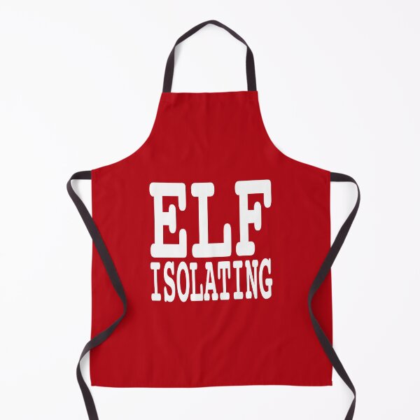 Item preview, Elf Isolating, Funny Christmas / Self isolation designed and sold by PoshJocks.