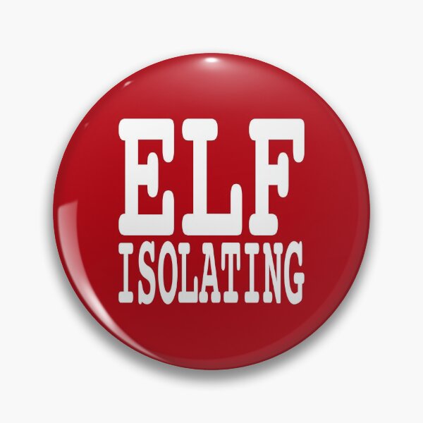 Artikelvorschau, Elfenisolation, Lustiges Weihnachten / Selbstisolation entworfen und verkauft von PoshJocks.