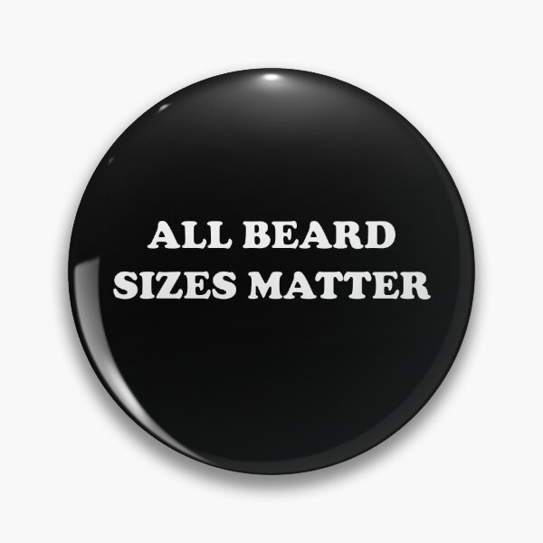 Item preview, All beard sizes matter Dark mode designed and sold by Deegital18.