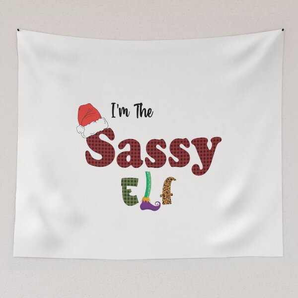 Item preview, I’m The Sassy Elf  designed and sold by NisRayDesign.