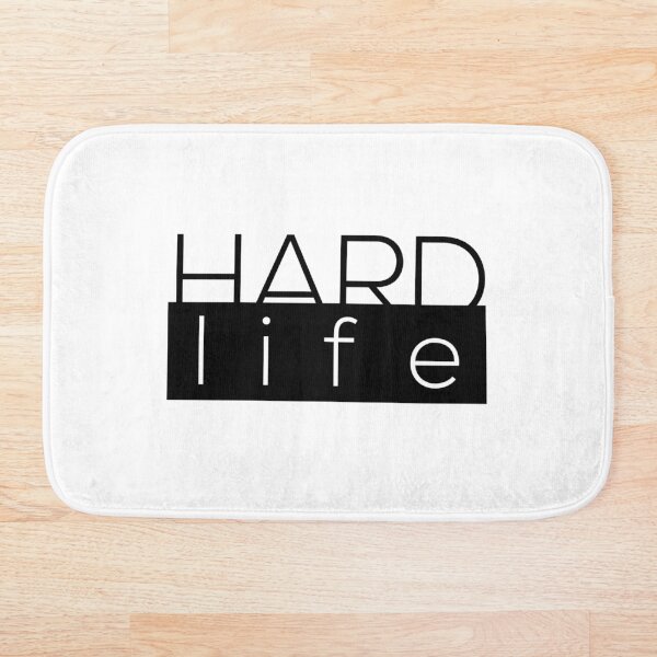 Item preview, Diseño de texto Hard Life designed and sold by TevfikCreative.