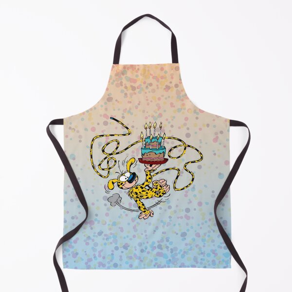 Item preview, Marsupilami birthday / Confetti blue peach design designed and sold by Hubashop.