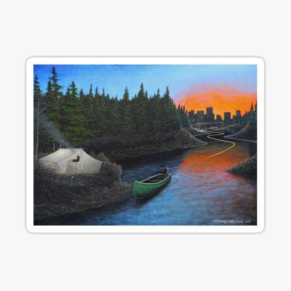 River Road Sticker