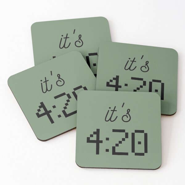 Item preview, it's 4:20 designed and sold by NomadMessenger.