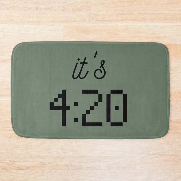 Item preview, it's 4:20 designed and sold by NomadMessenger.