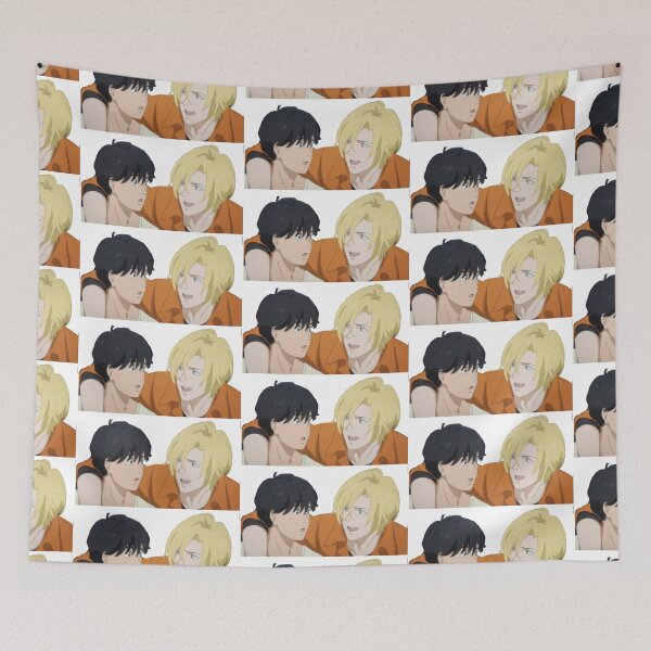 Item preview, BANANA FISH - BF BLACK AND YELLOW gay lgbt designed and sold by A. Love.