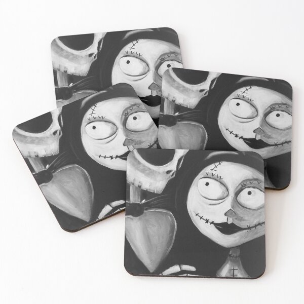 A Nightmare Before Christmas Coasters (Set of 4)