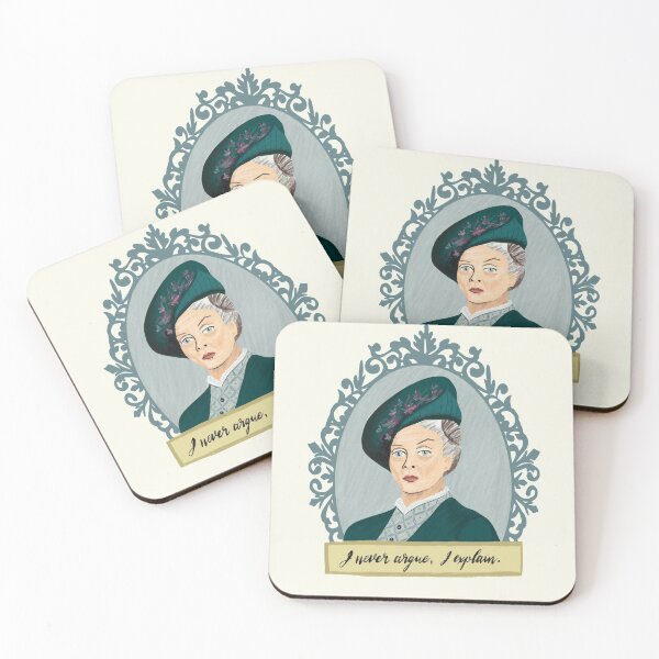 Item preview, Violet Crawley Sarcastic Portrait | Downton Abbey Fan Art designed and sold by dollabails.