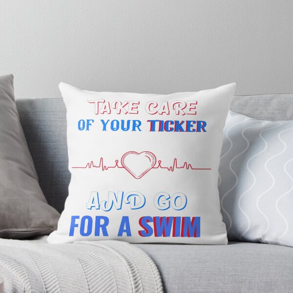 Item preview, Take Good Care Of Your Ticker And Go For A Swim designed and sold by Zwembad Vergelijker.
