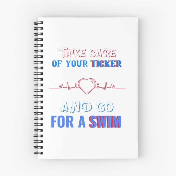 Item preview, Take Good Care Of Your Ticker And Go For A Swim designed and sold by Zwembad Vergelijker.