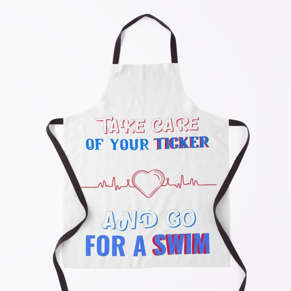 Item preview, Take Good Care Of Your Ticker And Go For A Swim designed and sold by Zwembad Vergelijker.