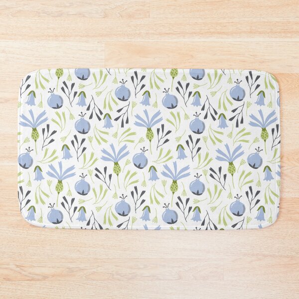 Item preview, Blueberries and green leaves pattern designed and sold by Marianne1108.