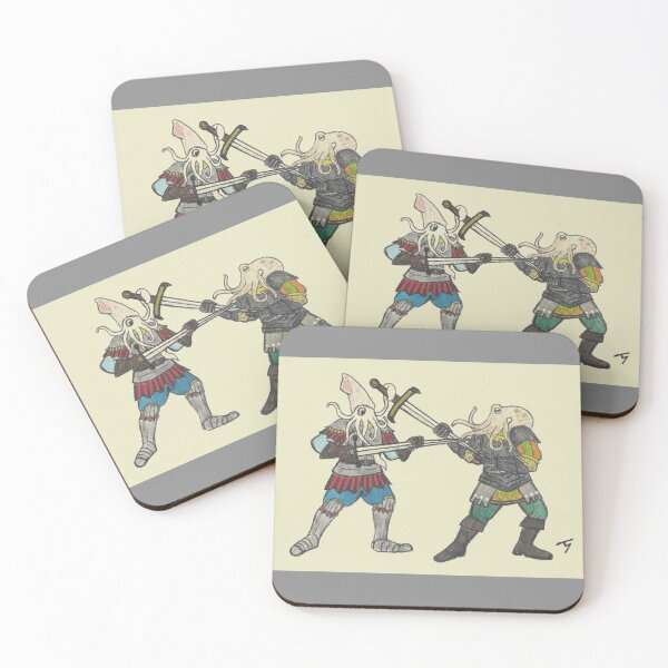 Item preview, Dueling in the sea's deep dwellings designed and sold by TNTropy.
