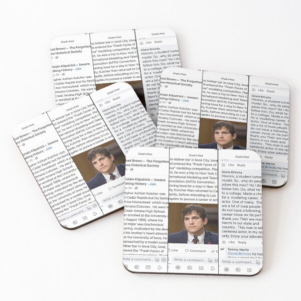 Item preview, ASHTON KUTCHER DUNNIT designed and sold by RAllan1.
